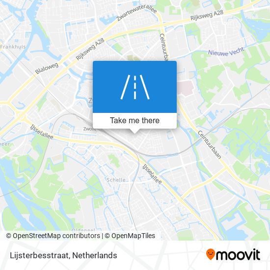 Lijsterbesstraat map