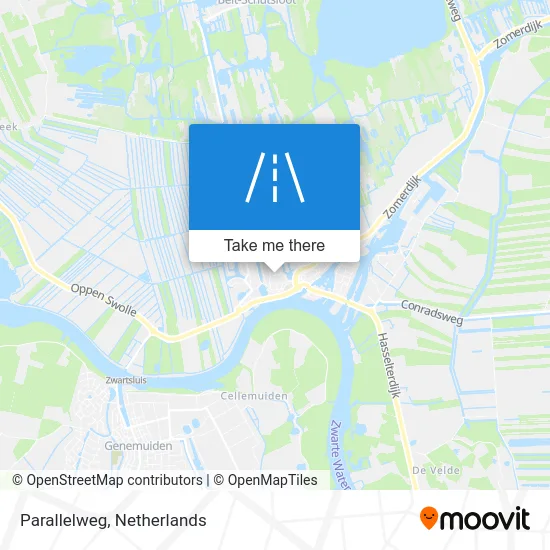 Parallelweg map