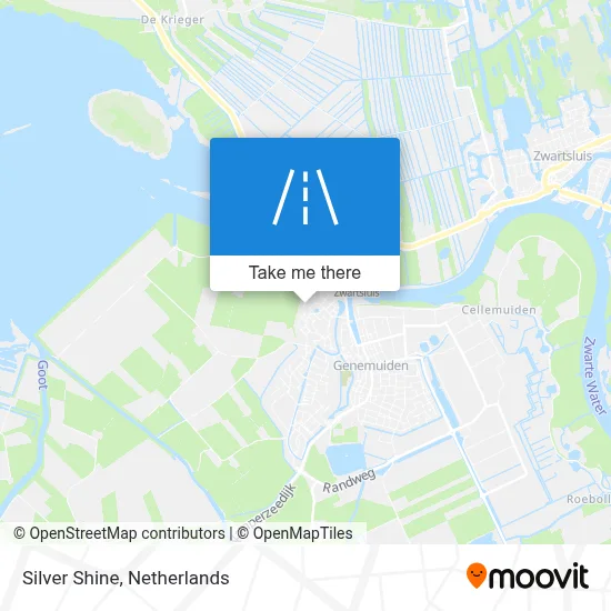 Zilverschoon map