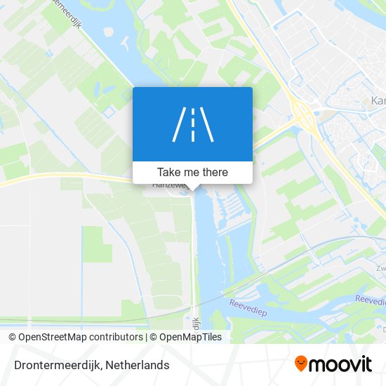 Drontermeerdijk map