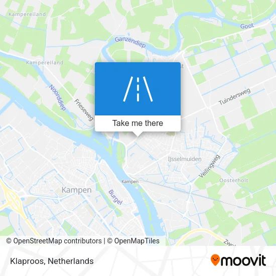 Klaproos map