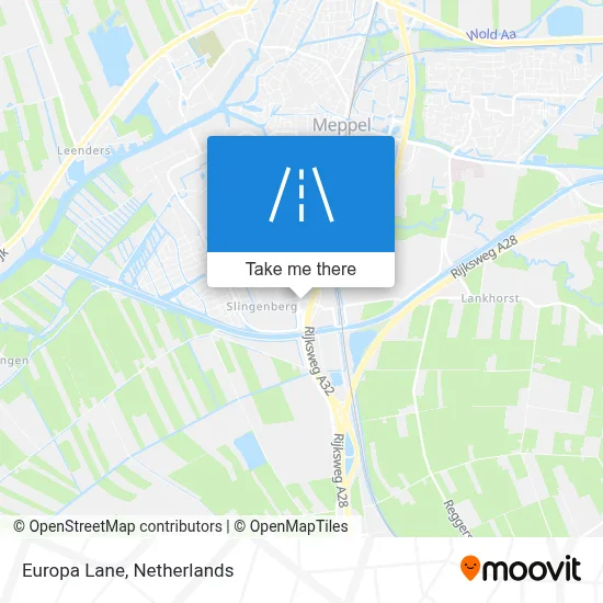 Europalaan map