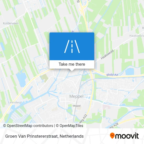 Groen Van Prinstererstraat map