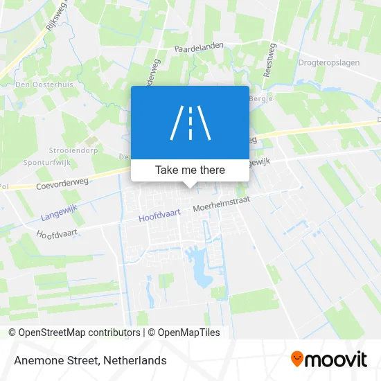 Anemoonstraat map
