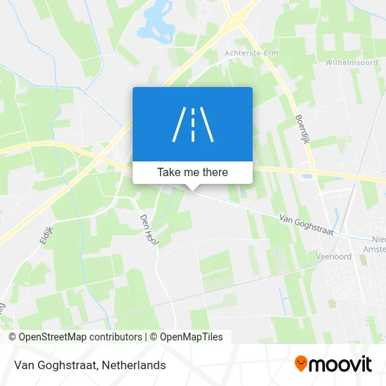 Van Goghstraat map