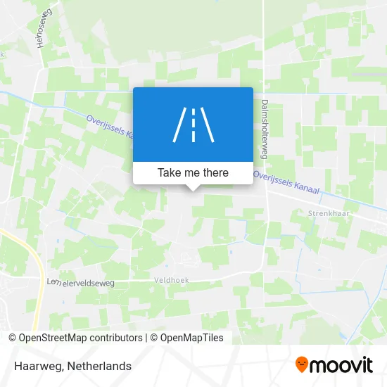 Haarweg map