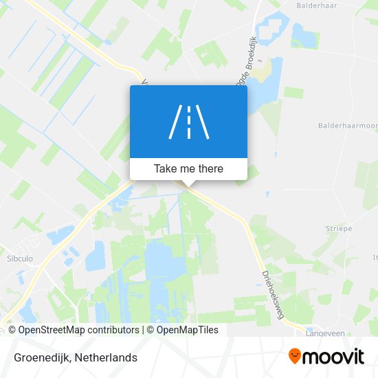 Groenedijk map