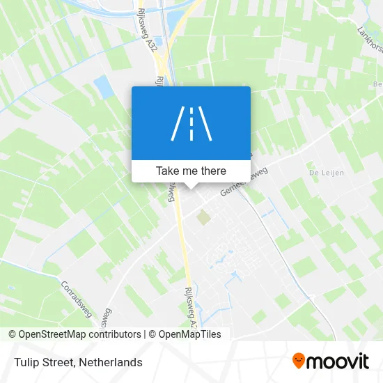Tulpenstraat map