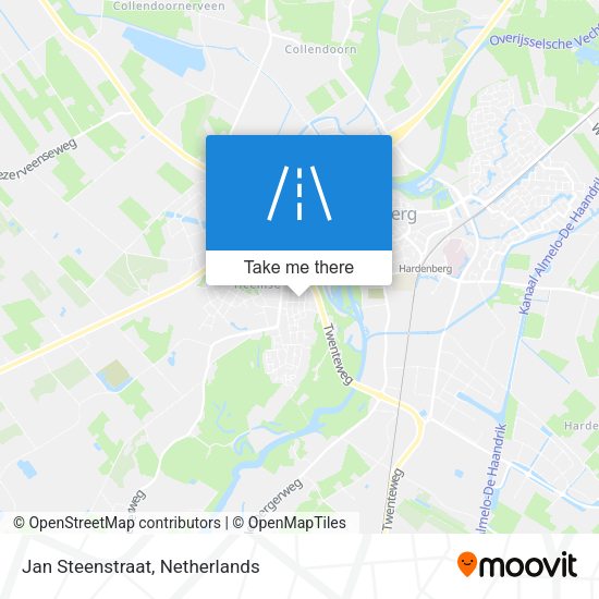 Jan Steenstraat map