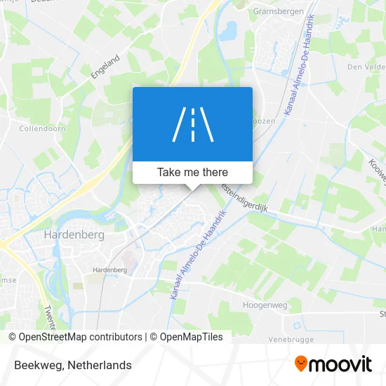 Beekweg map