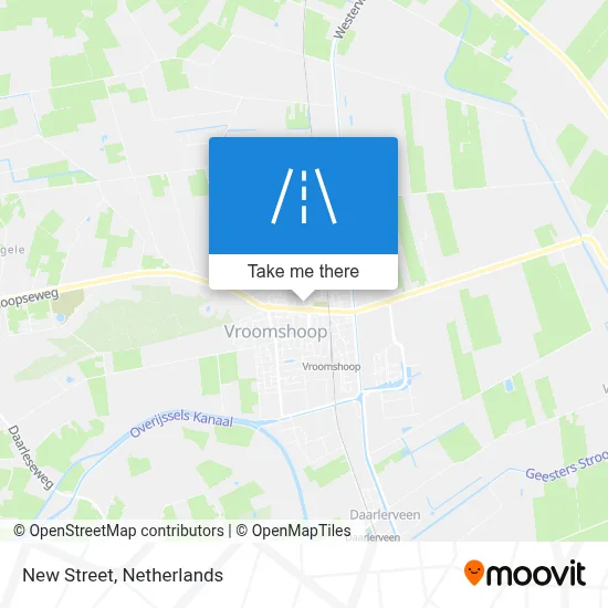 Nieuwstraat map