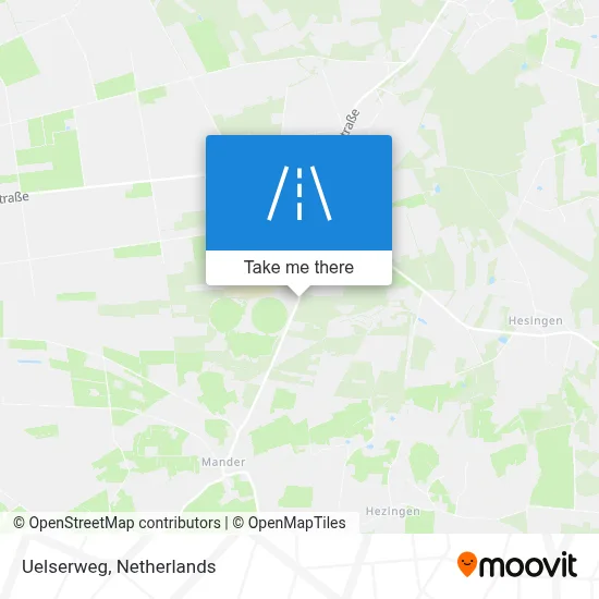 Uelserweg map