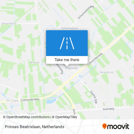 Prinses Beatrixlaan map