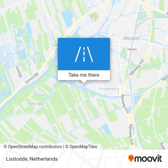 Lisdodde map