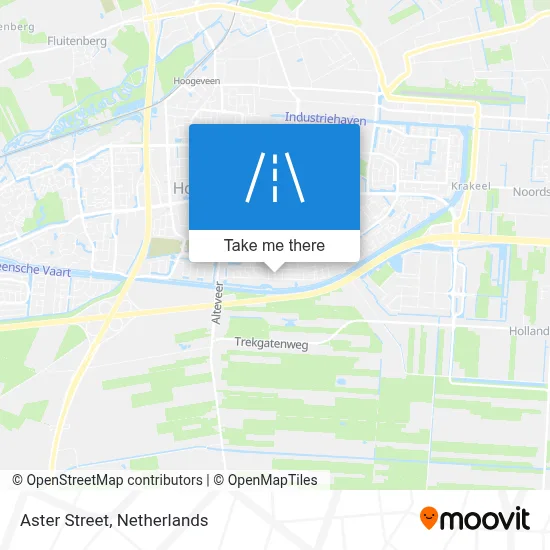 Asterstraat map