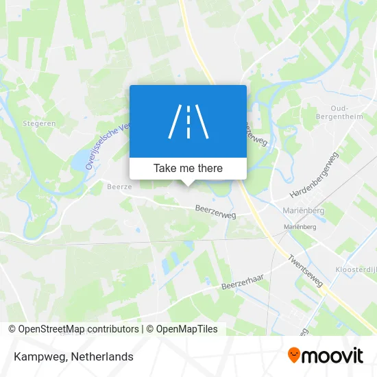 Kampweg map