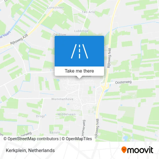 Kerkplein map