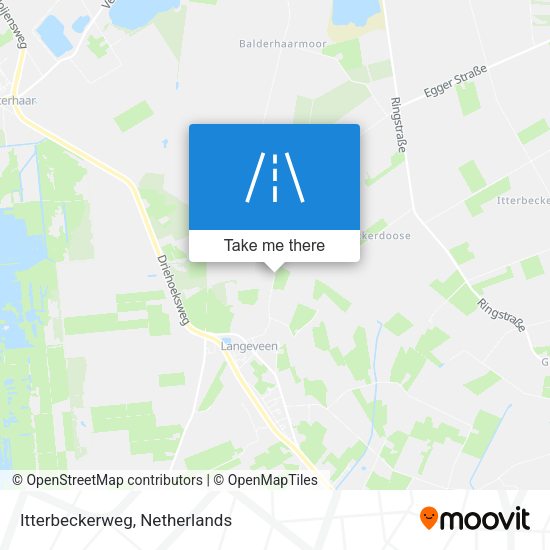 Itterbeckerweg map