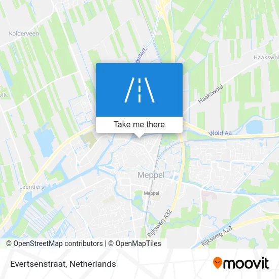 Evertsenstraat map