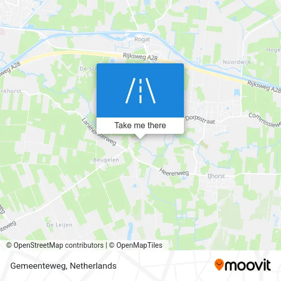 Gemeenteweg map
