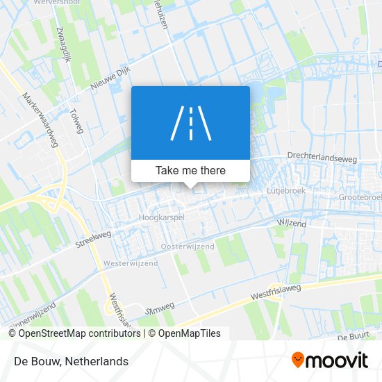 De Bouw map