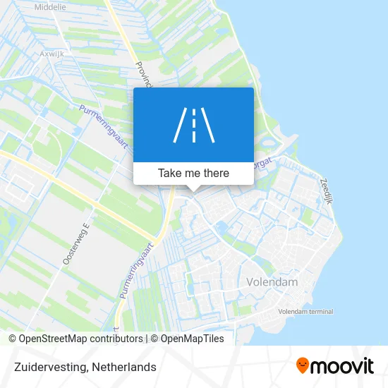 Zuidervesting map