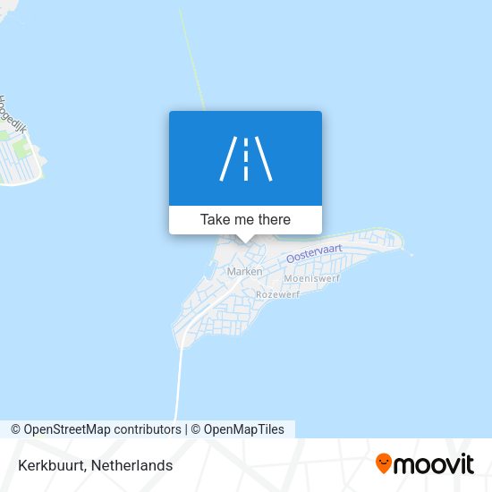 Kerkbuurt map