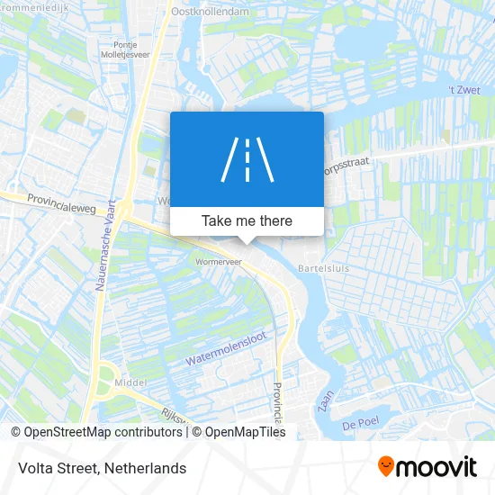 Voltastraat map