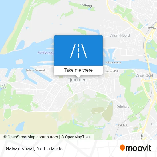 Galvanistraat map