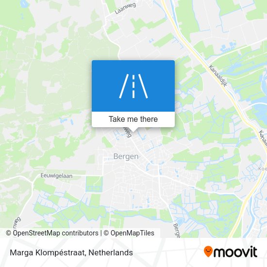Marga Klompéstraat map