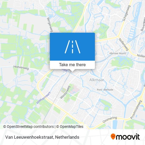 Van Leeuwenhoekstraat map