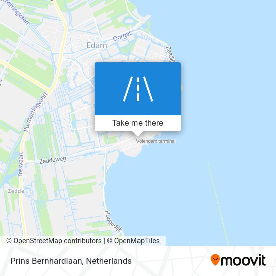 Prins Bernhardlaan map