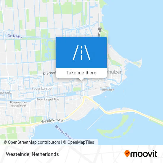 Westeinde map