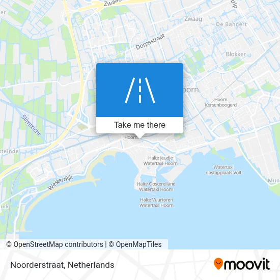 Noorderstraat map