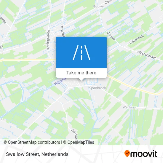 Zwaluwstraat map