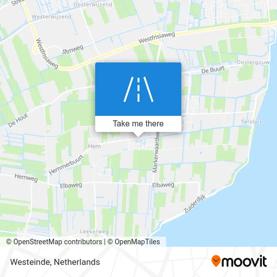 Westeinde map