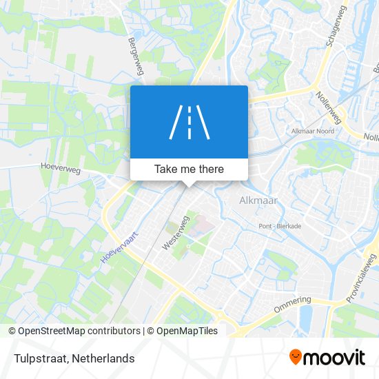 Tulpstraat map