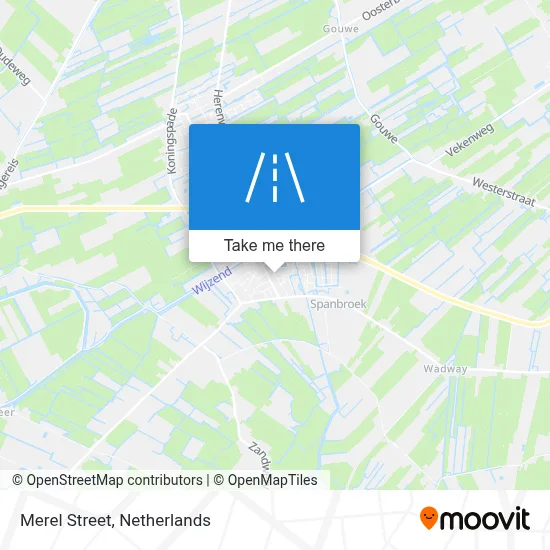 Merelstraat map