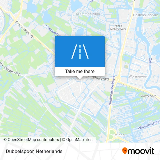 Dubbelspoor map