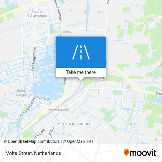 Voltastraat map
