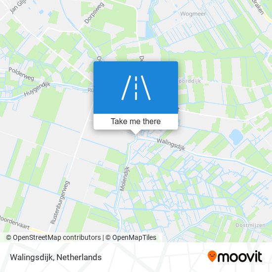 Walingsdijk map