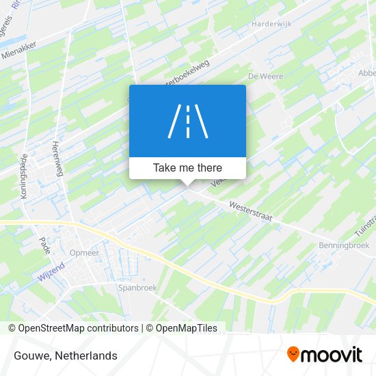 Gouwe map