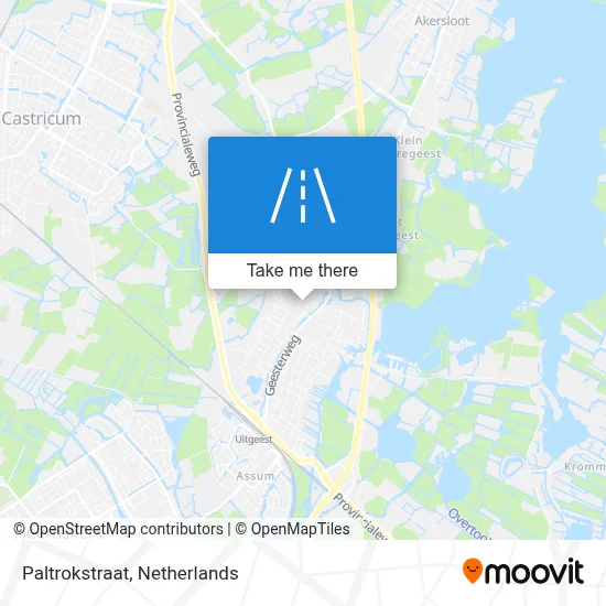 Paltrokstraat map