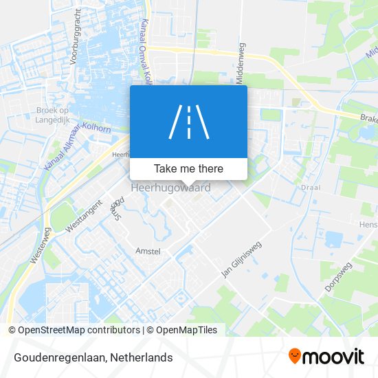 Goudenregenlaan map