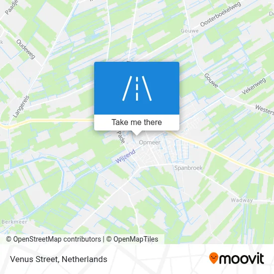 Venusstraat map