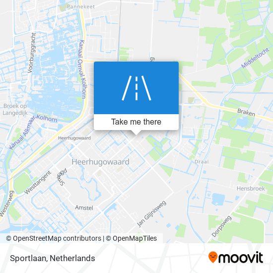 Sportlaan map