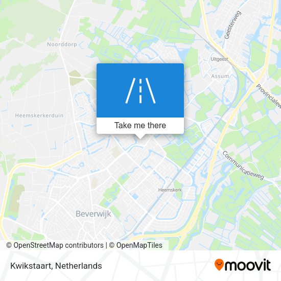 Kwikstaart map