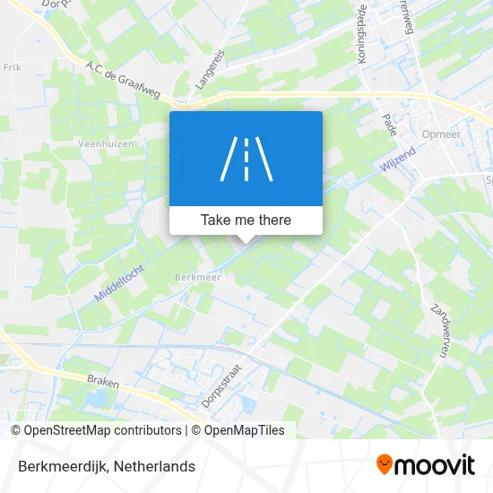 Berkmeerdijk map