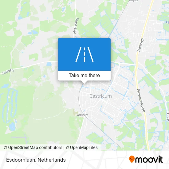 Esdoornlaan map