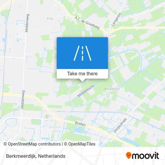 Berkmeerdijk map
